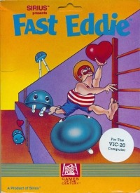 Fast Eddie Vic-20 US box art